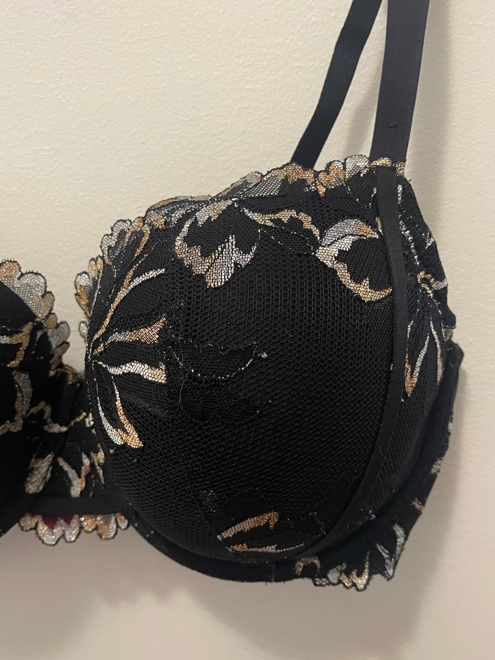 La SENZA Black Lace Underwire Bra